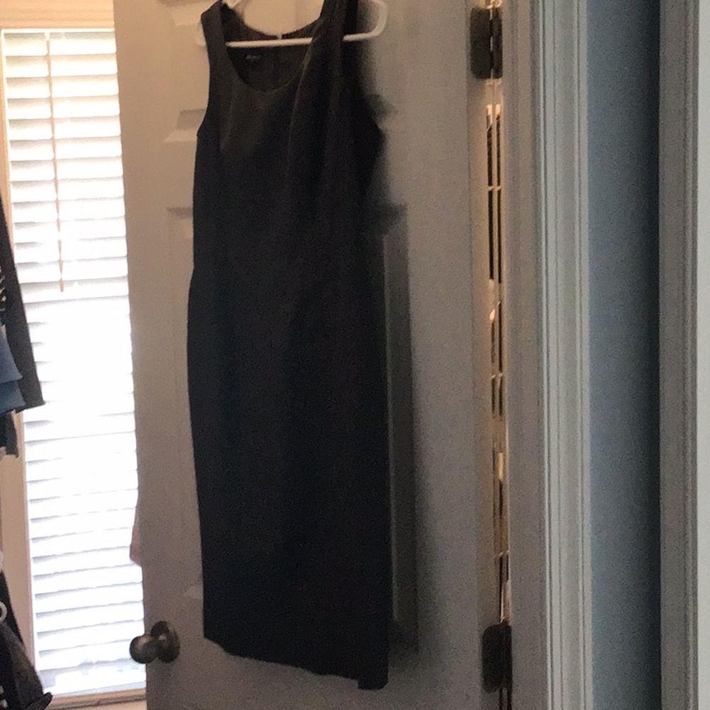 Nine West Charcoal Grey Midi Dress